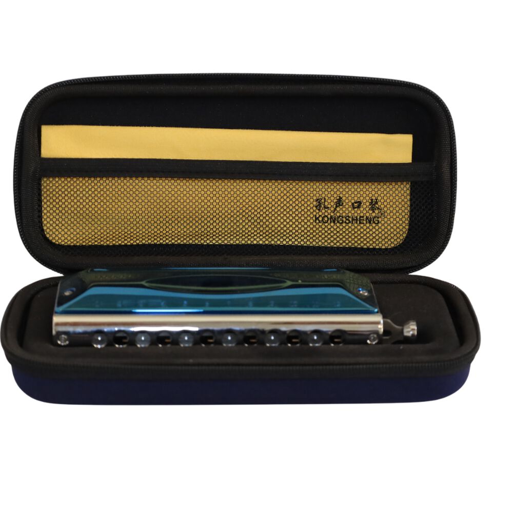 Armónica Cromática Afinación En C Bluebird Re-20 Kongsheng image number 3.0