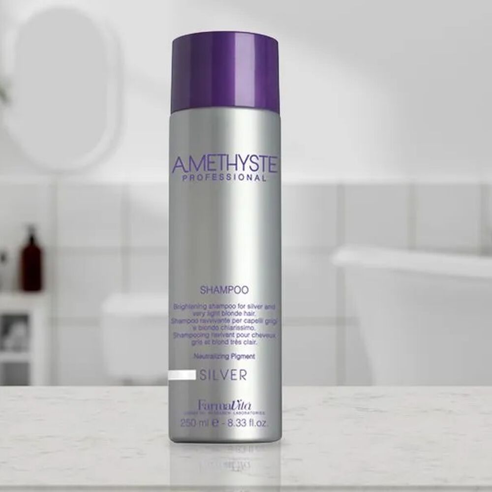 Farmavita Shampoo Amethyste Silver X 250 Ml image number 1.0