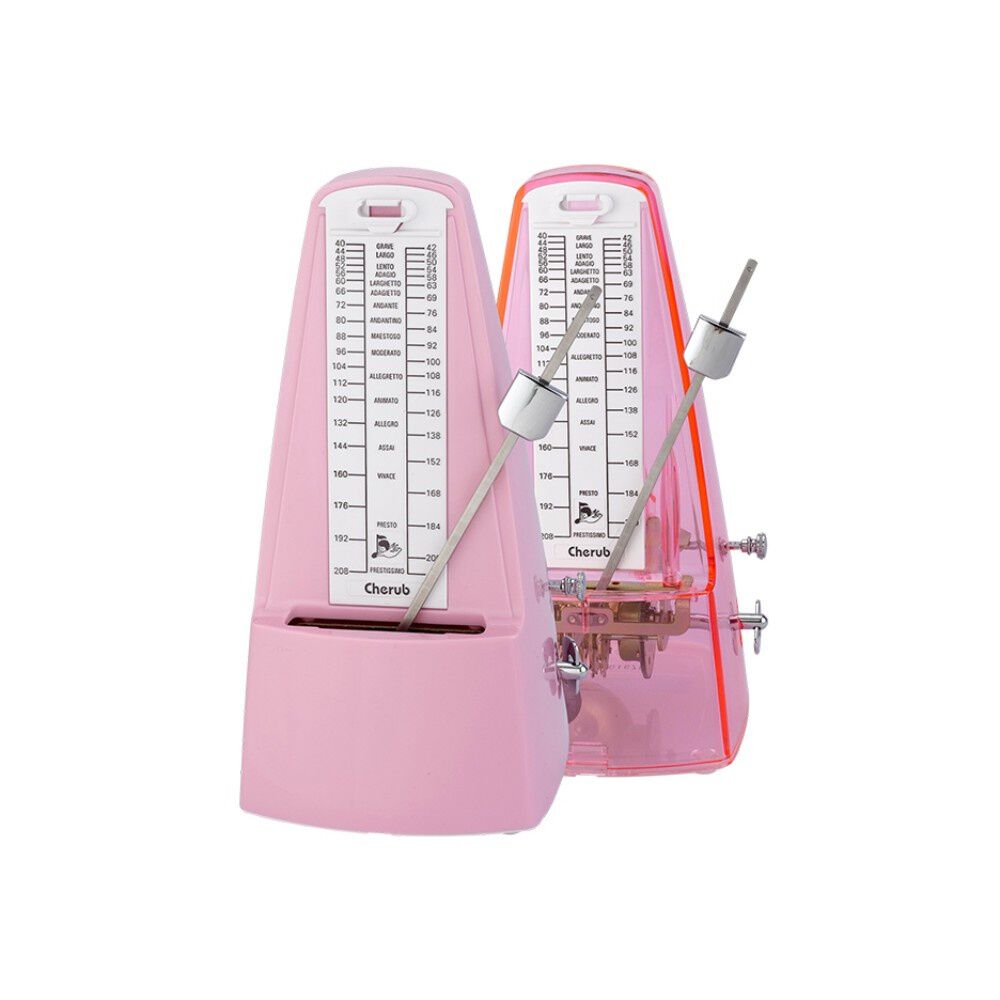 Metr&oacute;nomo Mec&aacute;nico Pink Wsm-330pk Cherub image number 1.0