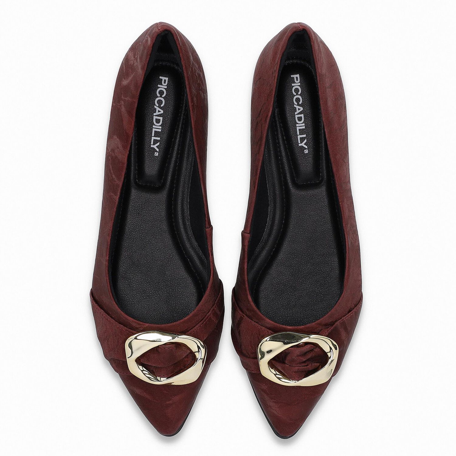 Zapato Mujer Burdeo/dorado Ana Piccadilly image number 1.0