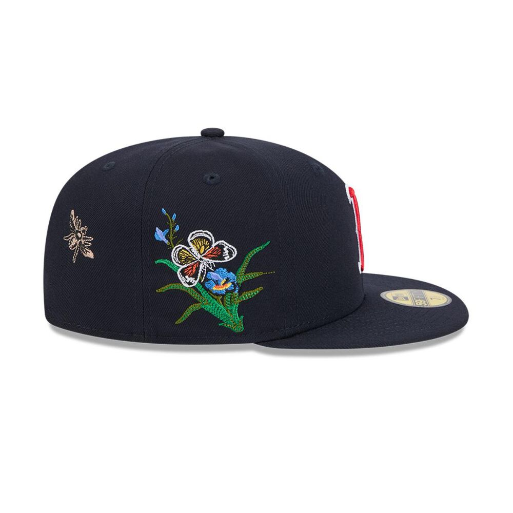 Gorra 59fifty Mlb Boston Red Sox Felt X Mlb Azul image number 4.0