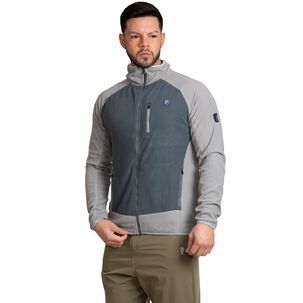 Midlayer Peak Performance Hombre Orvokki Azul Oscuro/gris Llovizna