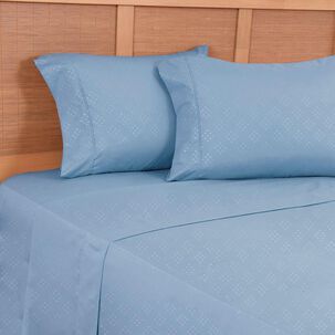 Sabana Plumetti Embossed King Celeste