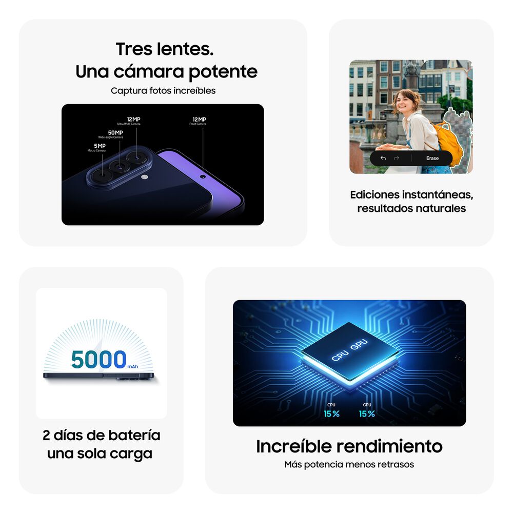 Galaxy A57 5g Awesome Gray 128 Gb image number 5.0