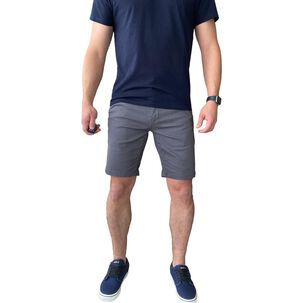 Bermuda Short Tela Elasticada Slim Fit