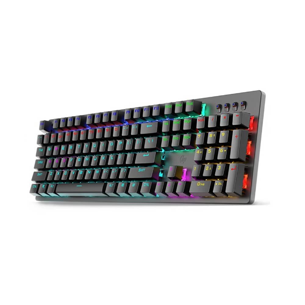 Teclado Mec&aacute;nico Retroiluminado Hp Gk100 image number 0.0