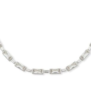 Collar Anne Klein 01n00463 Plateado