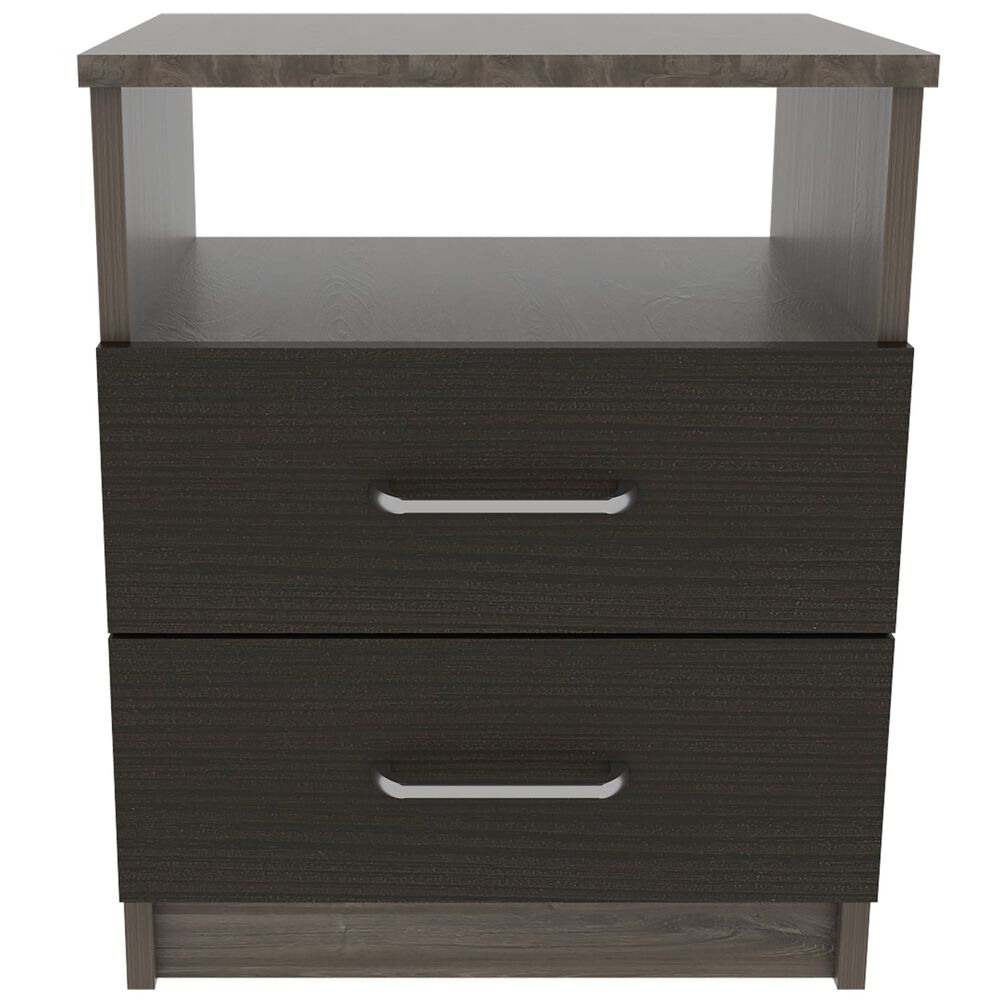 Velador 2 Cajones Fm-025n - Negro image number 4.0