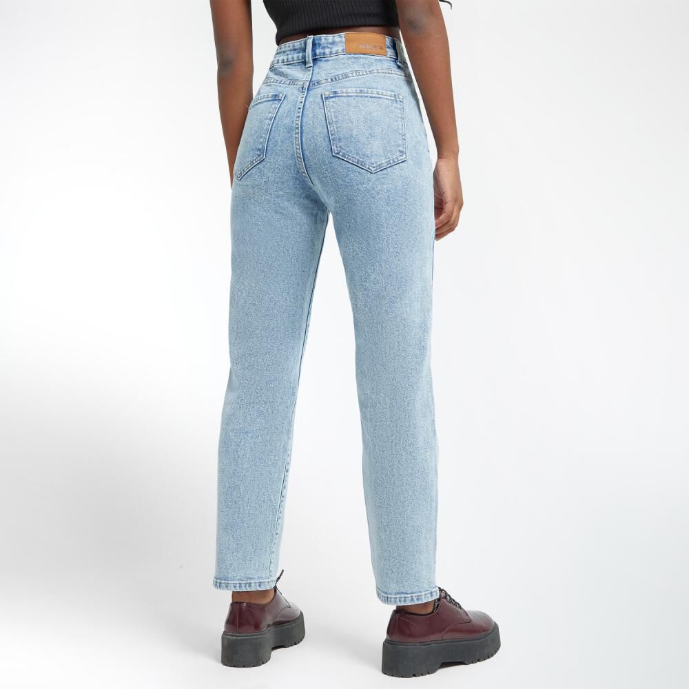 Jeans Basta Doblada Tiro Alto Skinny Mujer Rolly Go image number 3.0