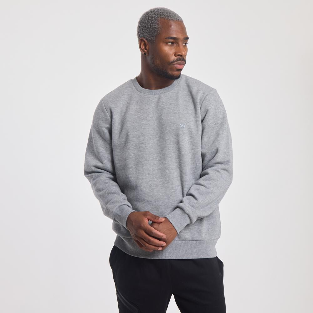 Polerón Deportivo Estampado Slim Cuello Redondo Hombre Wetland image number 0.0