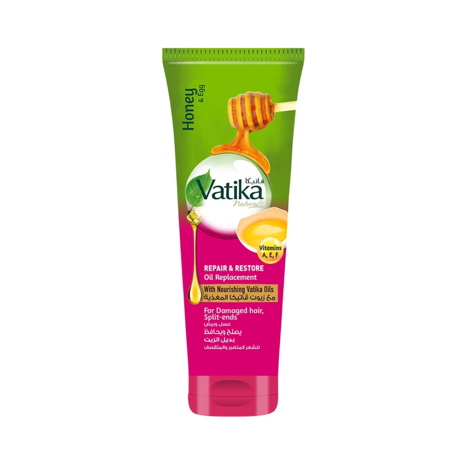 Vatika Mascarilla Capilar Oil Rep. Miel Y Huevo 200 Ml image number 0.0