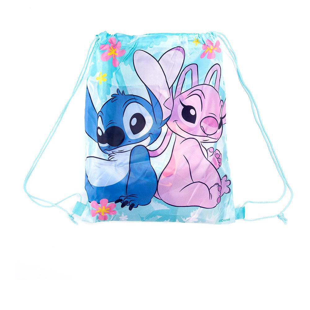 Toalla De Playa Infantil Con Bolso Disney-stitch Flotado / 140x70 Cm image number 1.0