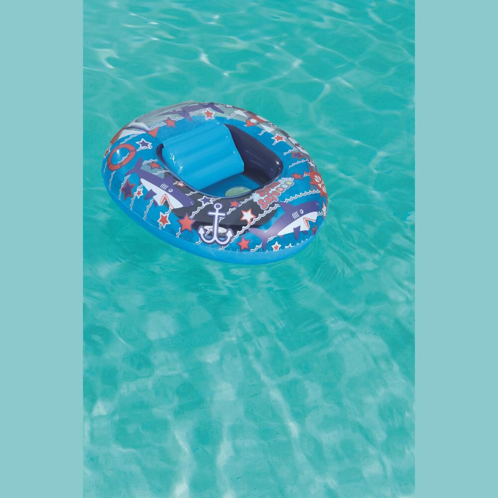 Bote Inflable Baby Water Azul Bestway image number 3.0