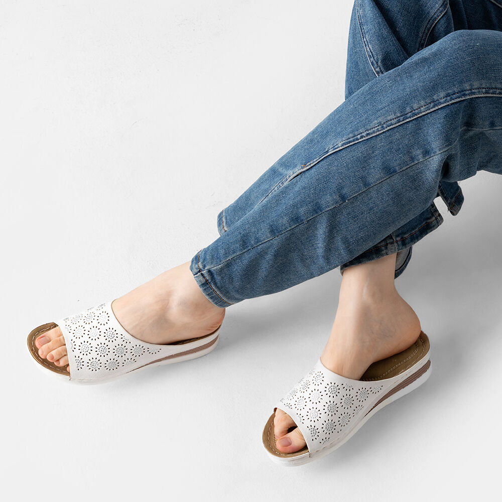 Sandalias Chalas Casual Confort Mujer Taco Cuña Weide Qiu365 image number 1.0