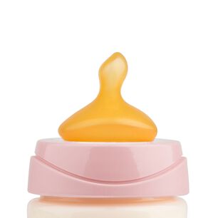 Mamadera 150ml Anat&oacute;mica Latex Panda Rosado