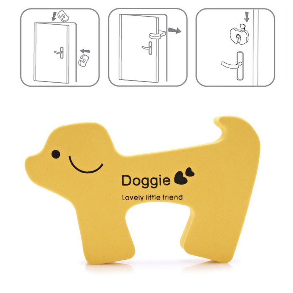 Protector Seguridad Topes Puerta Antigolpe Para Bebe Ni&ntilde;os image number 2.0