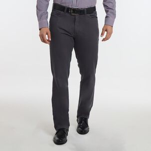Pantalón Liso Tiro Medio Regular Hombre Herald