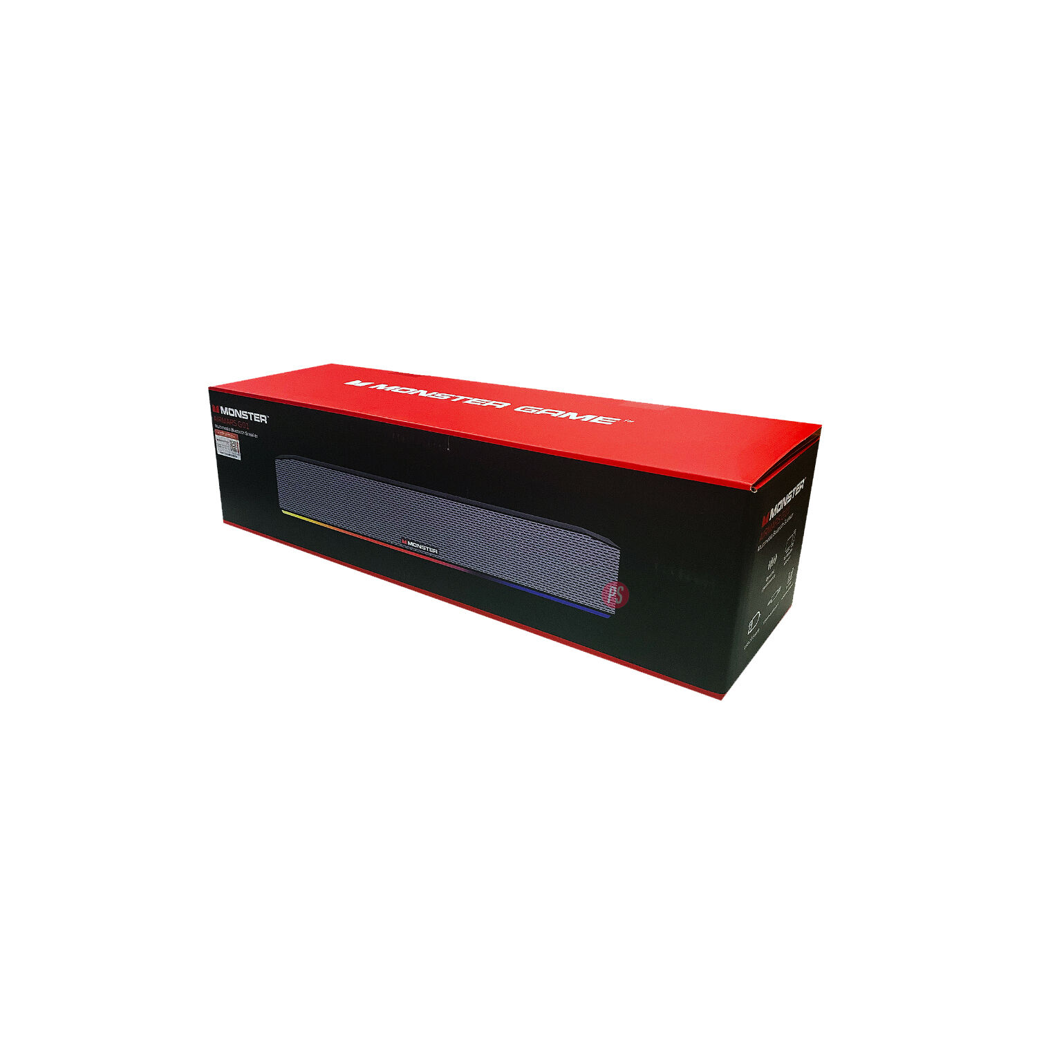 Parlante Gamer Rgb Barra Sonido 25w Monster G01 - Ps image number 5.0