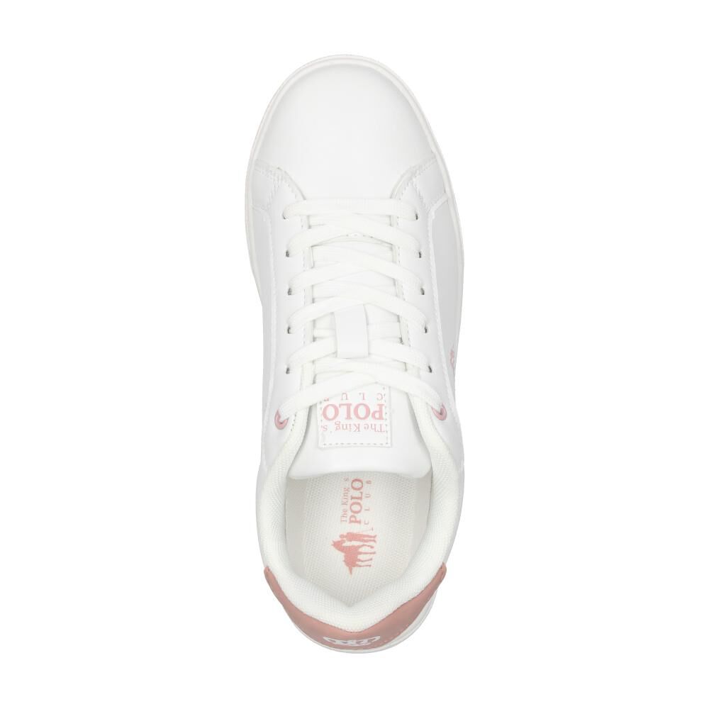 Zapatilla Urbana Mujer The King's Polo Club White image number 4.0