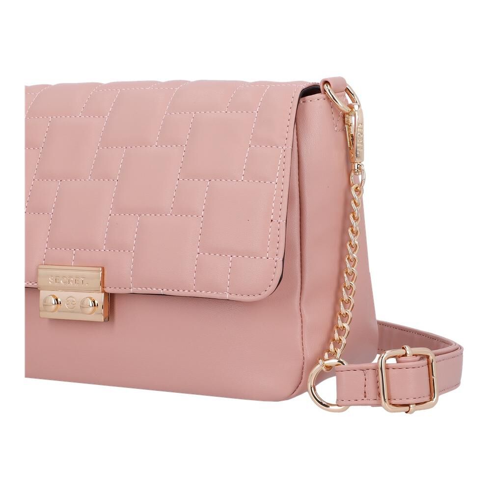 Bandolera Secret Taveta St6 M Rosado image number 4.0