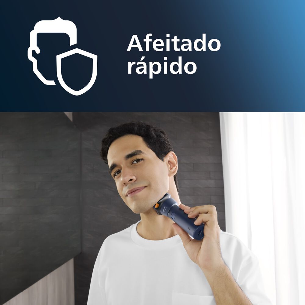 Afeitadora Philips Serie 1000 En H&uacute;medo Y Seco S1881/00 image number 1.0