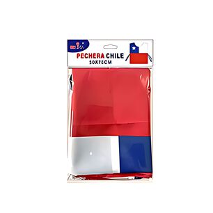 Pechera Dise&ntilde;o Bandera Chilena 50x70cm Para Asado Cocina