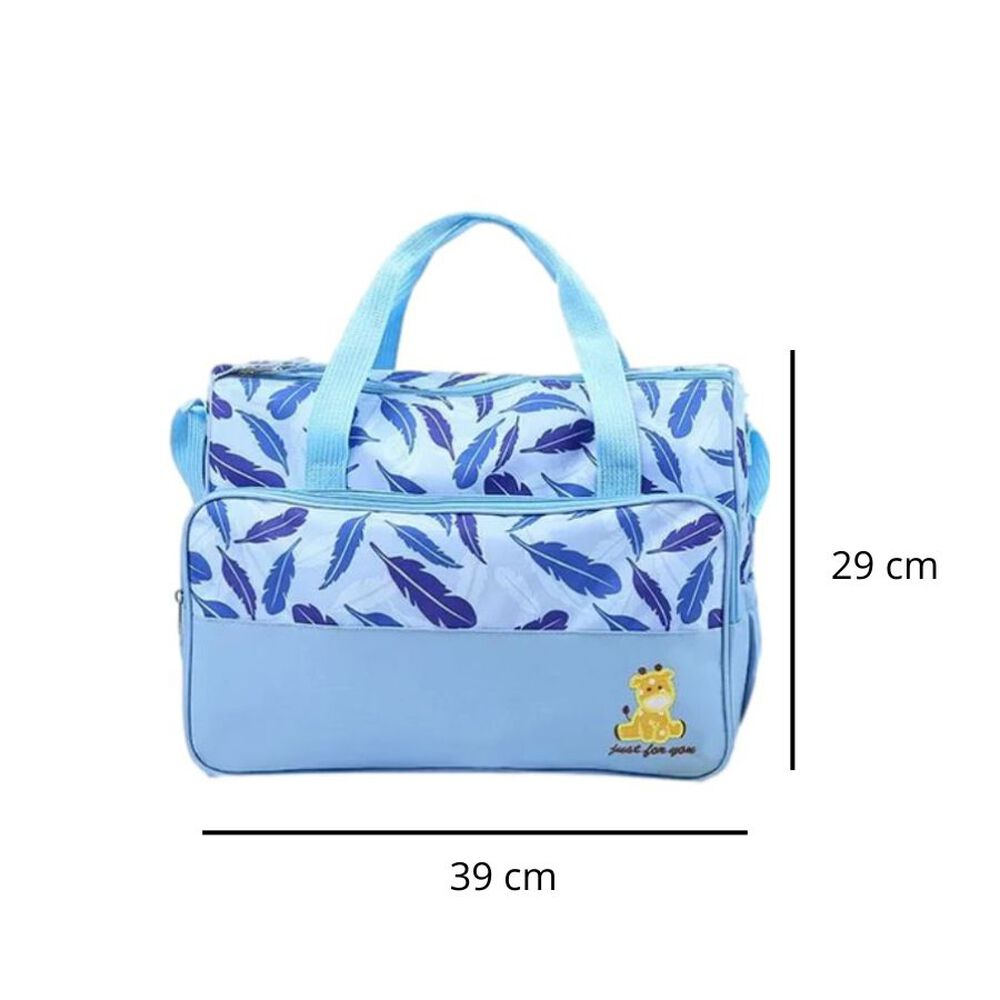 Bolso Maternal 5 Piezas Pañalera Mudador Bebes image number 2.0