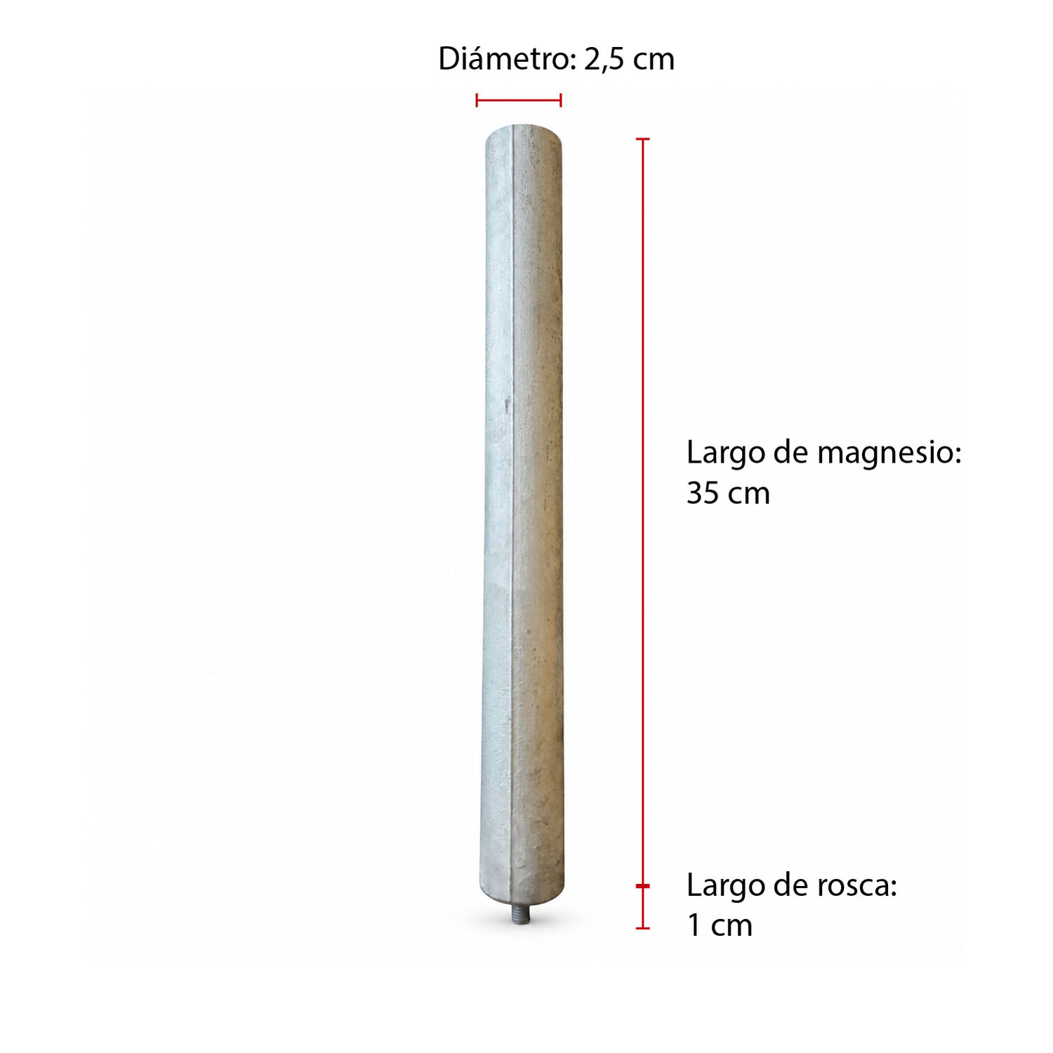 &Aacute;nodo De Magnesio Para Termos Ari Vert image number 1.0