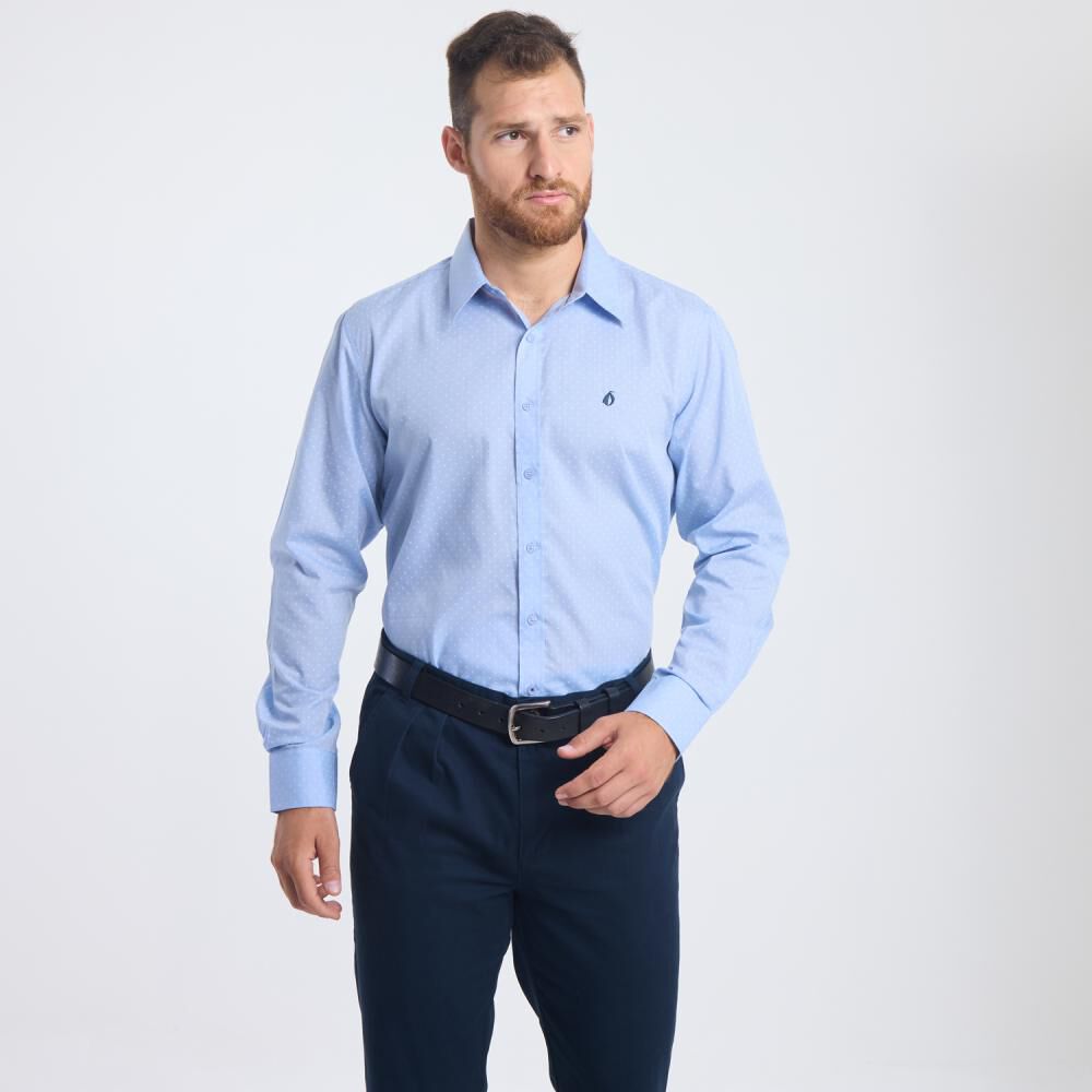 Camisa Estampada Regular Manga Larga Hombre Herald image number 0.0