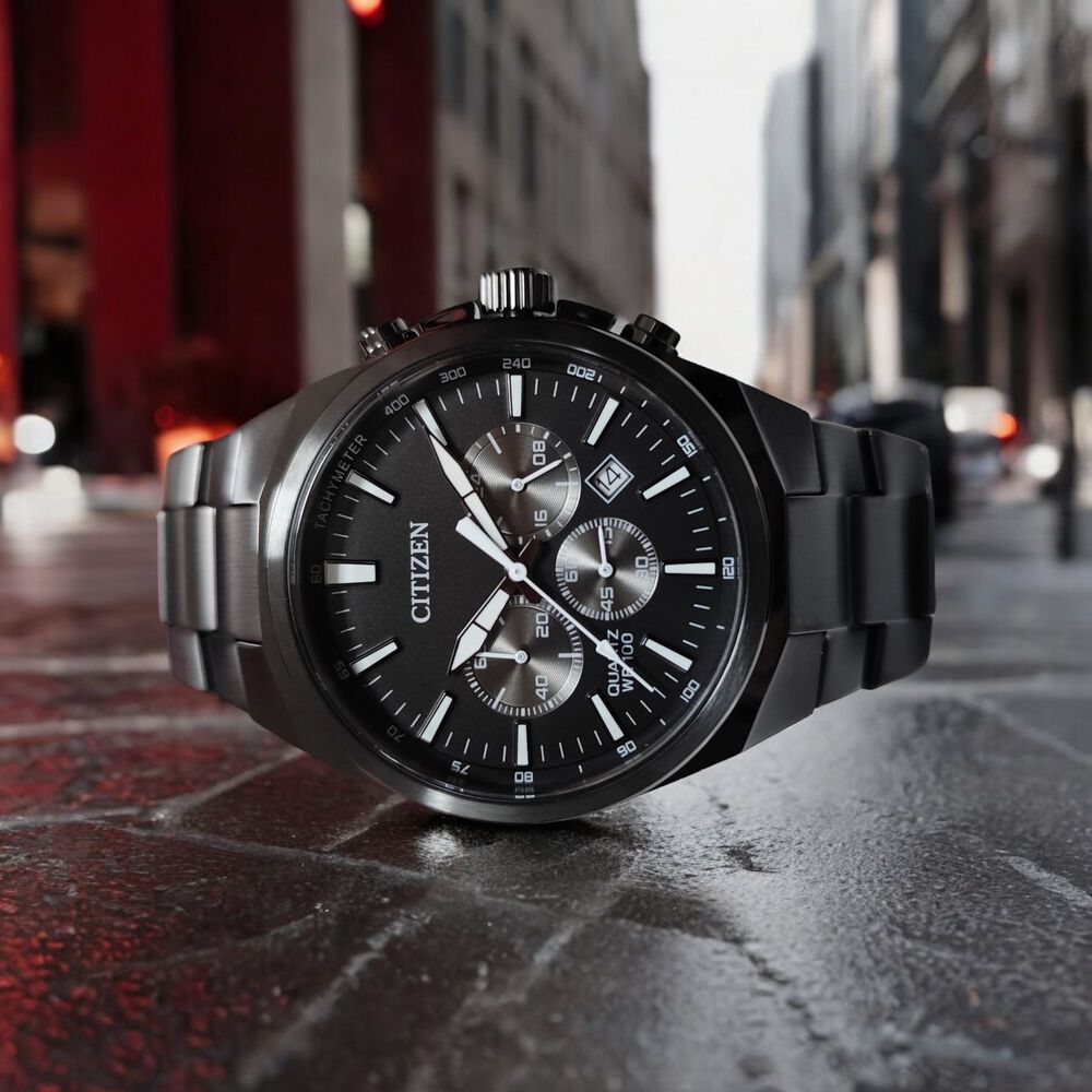 Reloj Citizen Hombre An8175-55e Chrono Quartz image number 4.0