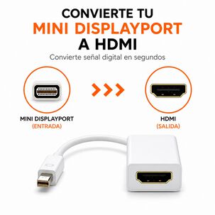 Adaptador Mini Dp A Hdmi Para Macbook Pro Air 1080p