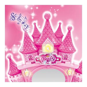 Set Tocador Accesorios De Belleza Infantil Con Luces