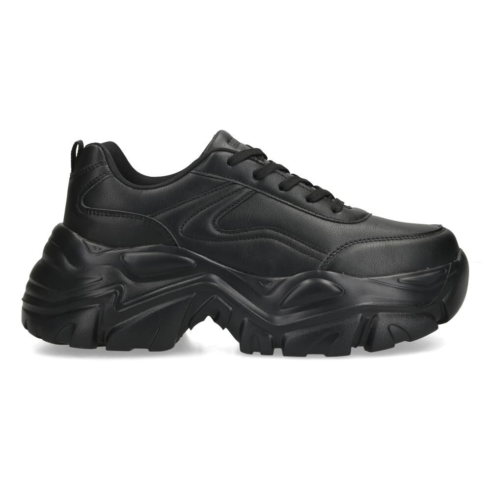 Zapatilla Urbana Mujer Rolly Go Black image number 2.0