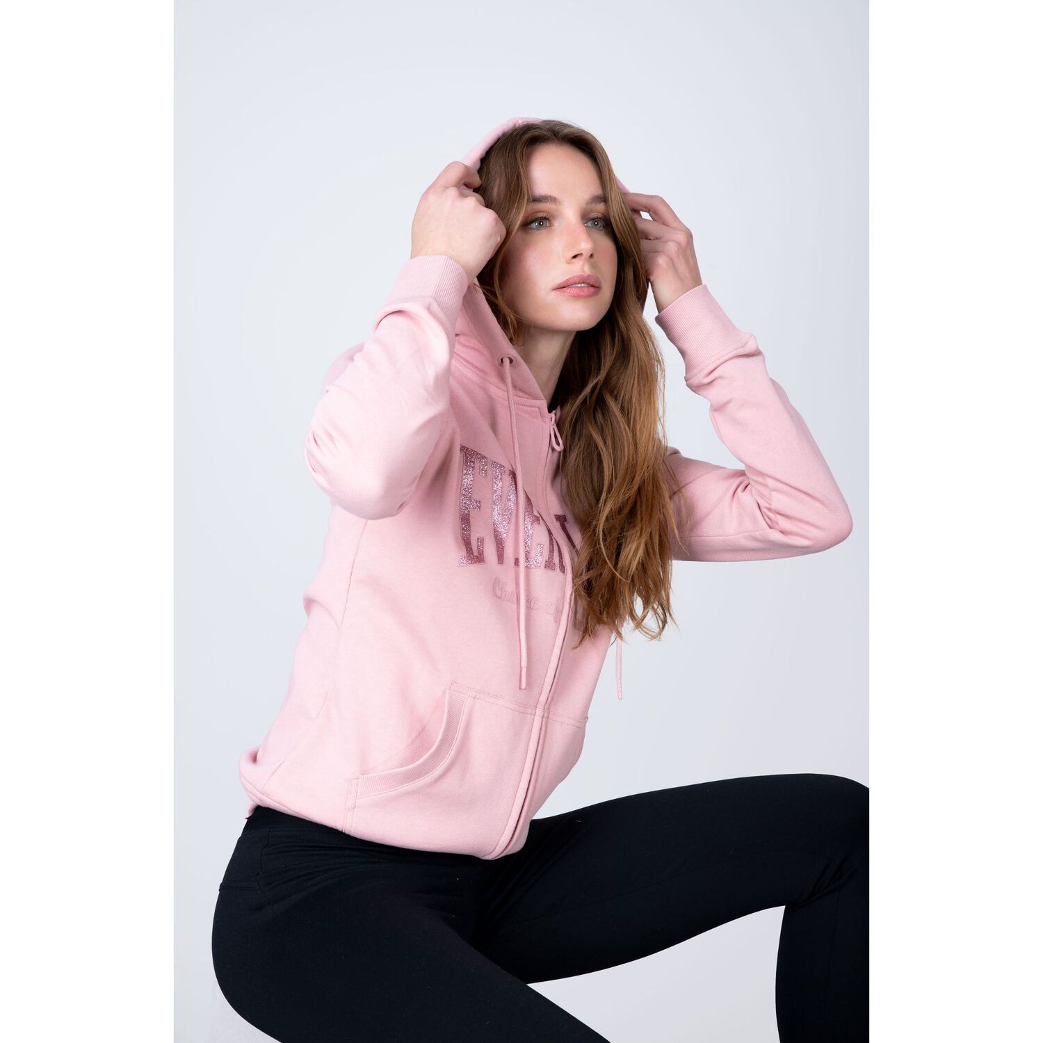 Chaqueta Hood Classic Melange Everlast image number 4.0