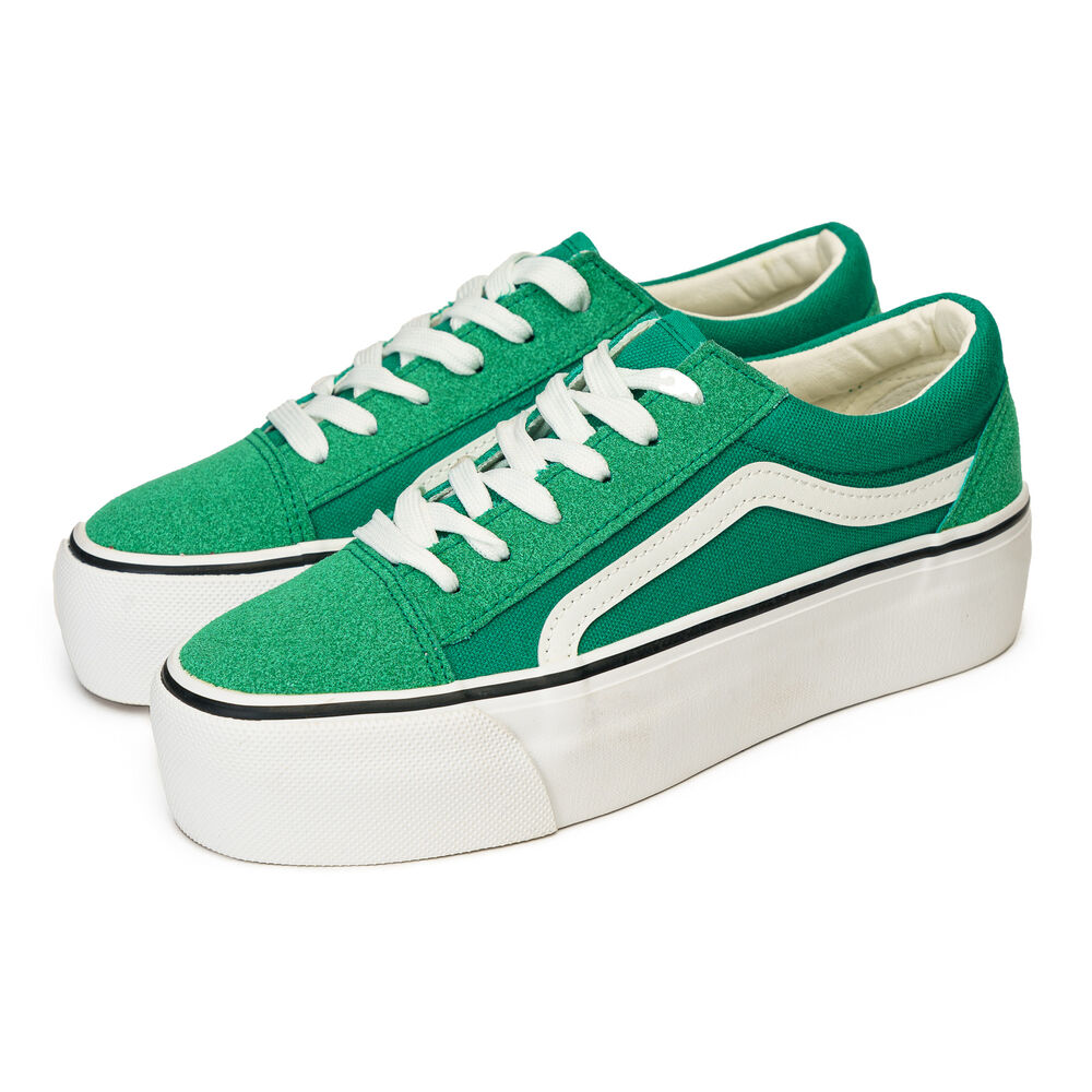 Zapatilla Mujer Verde Lourdes Boteli image number 2.0