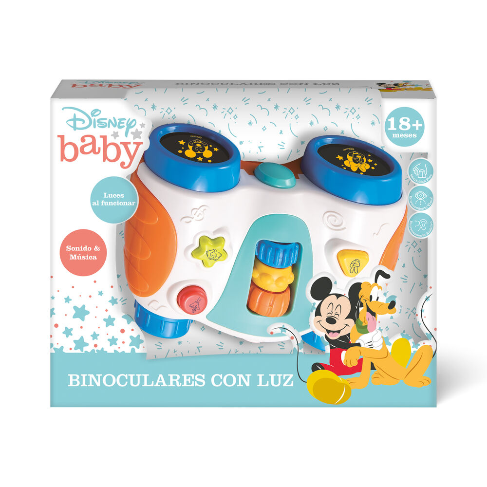 Binoculares Con Luz Sonido Disney Baby image number 0.0