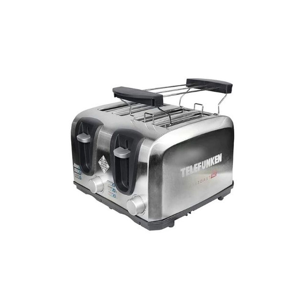 Tostador Eléctrico 4 Rebanadas Acero Color Gris Easytoast Pro Potencia 1450w image number 3.0