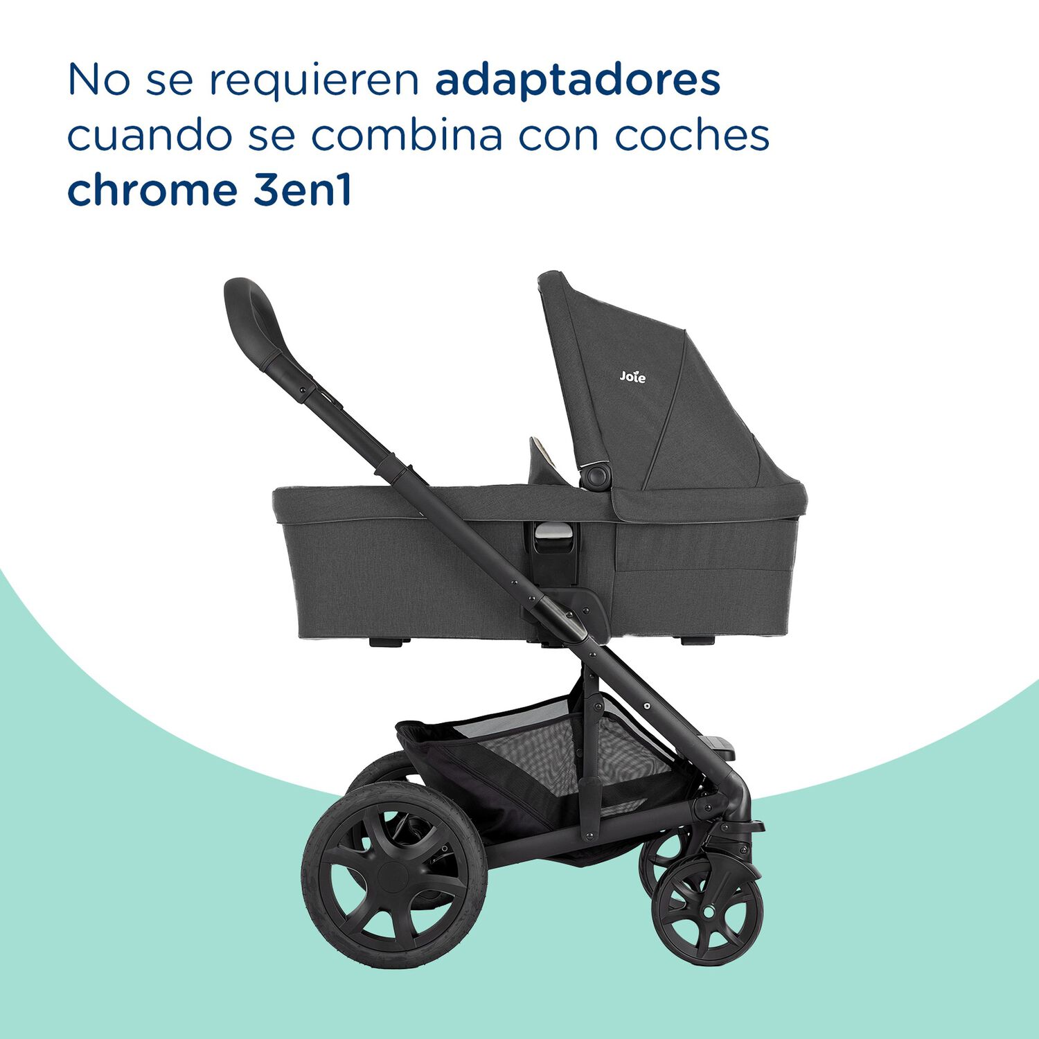 Coche Travel System Chrom Trio Ember Joie image number 5.0