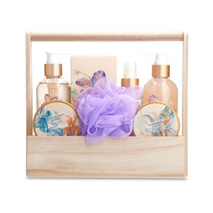 Set De Spa Set Geeps Secret / 100 Ml + 50 Grs + 50 Grs + 90 Ml + 190 Ml + 50 Ml / + Gel De Ducha + Sales De Ba&ntilde;o + Exfoliante Para El Cuerpo + Splash Corporal + Burbujas Para El Ba&ntilde;o + Loci&oacute;n Corporal