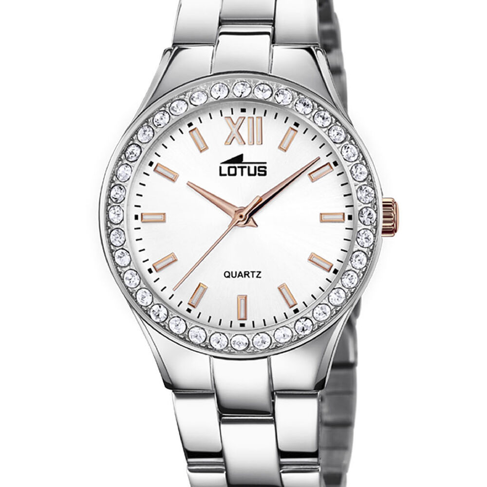 Reloj 18883/1 Lotus Plateado Mujer Bliss image number 0.0