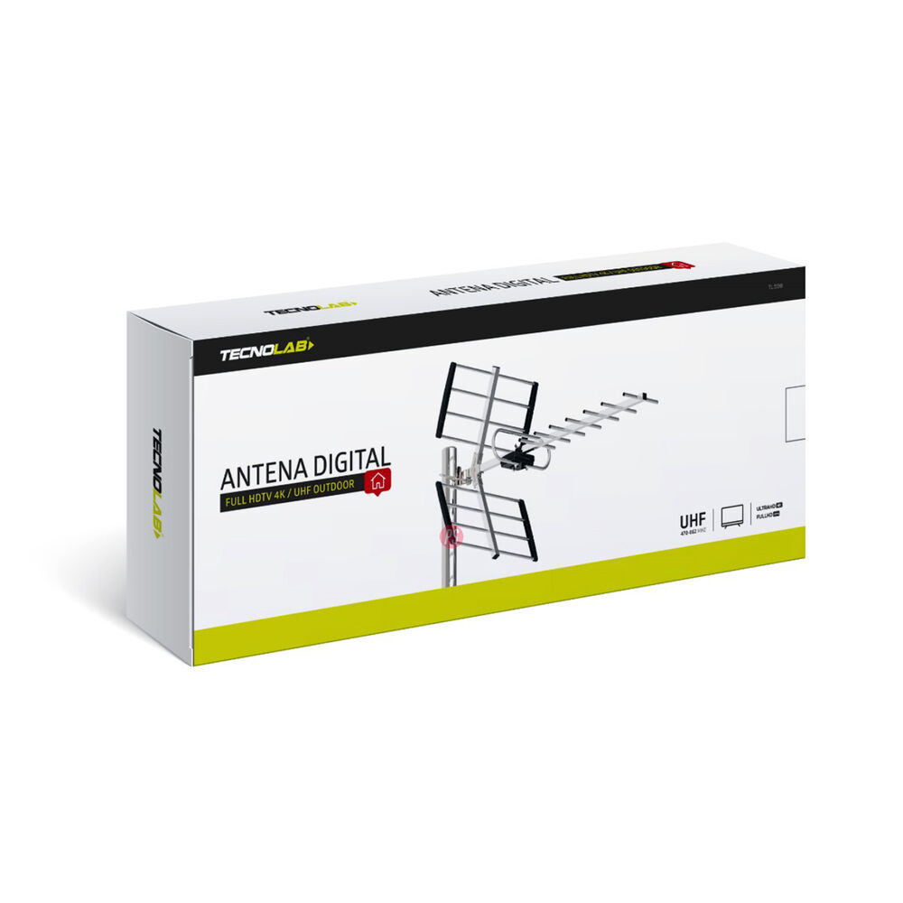 Antena Tv Digital Hdtv Exterior 10 A 13 Db - Ps image number 1.0