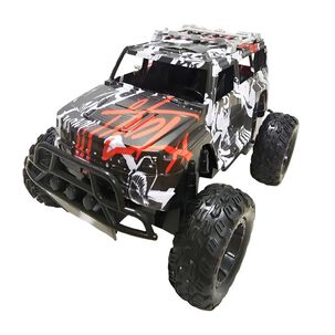 Juguete Auto Todo Terreno 4x4 Control Remoto Con Luces Negro