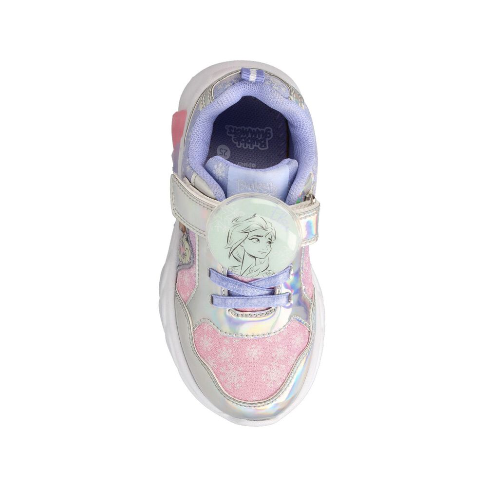 Zapatilla Ni&ntilde;a Bubblegummers Elsa Blanco-lila image number 3.0
