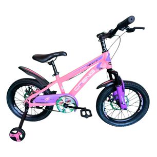 Bicicleta Aro 16 Cfbike Cfeng Con Freno Disco Rosado