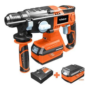 Rotomartillo Inal&aacute;mbrico 18v 1.8joule + Bat. Y Cargador