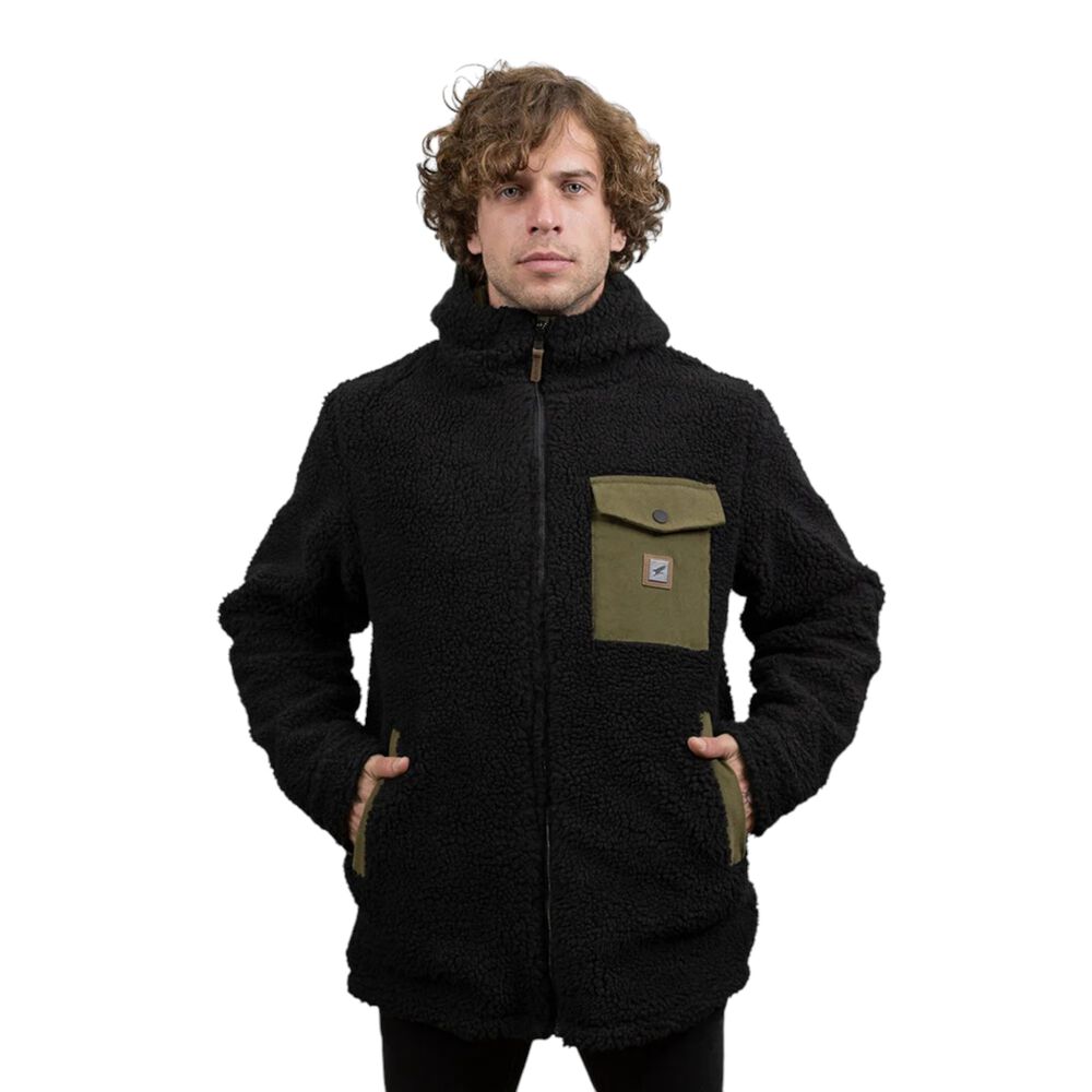 Chaqueta Canvas Reversible Woodstone V2 Verde Hombre Falcone image number 1.0