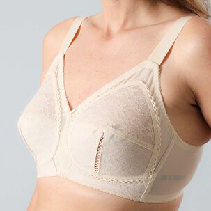 Sost&eacute;n Encaje Sin Arcos Soporte Natural Flores Mujer 2255