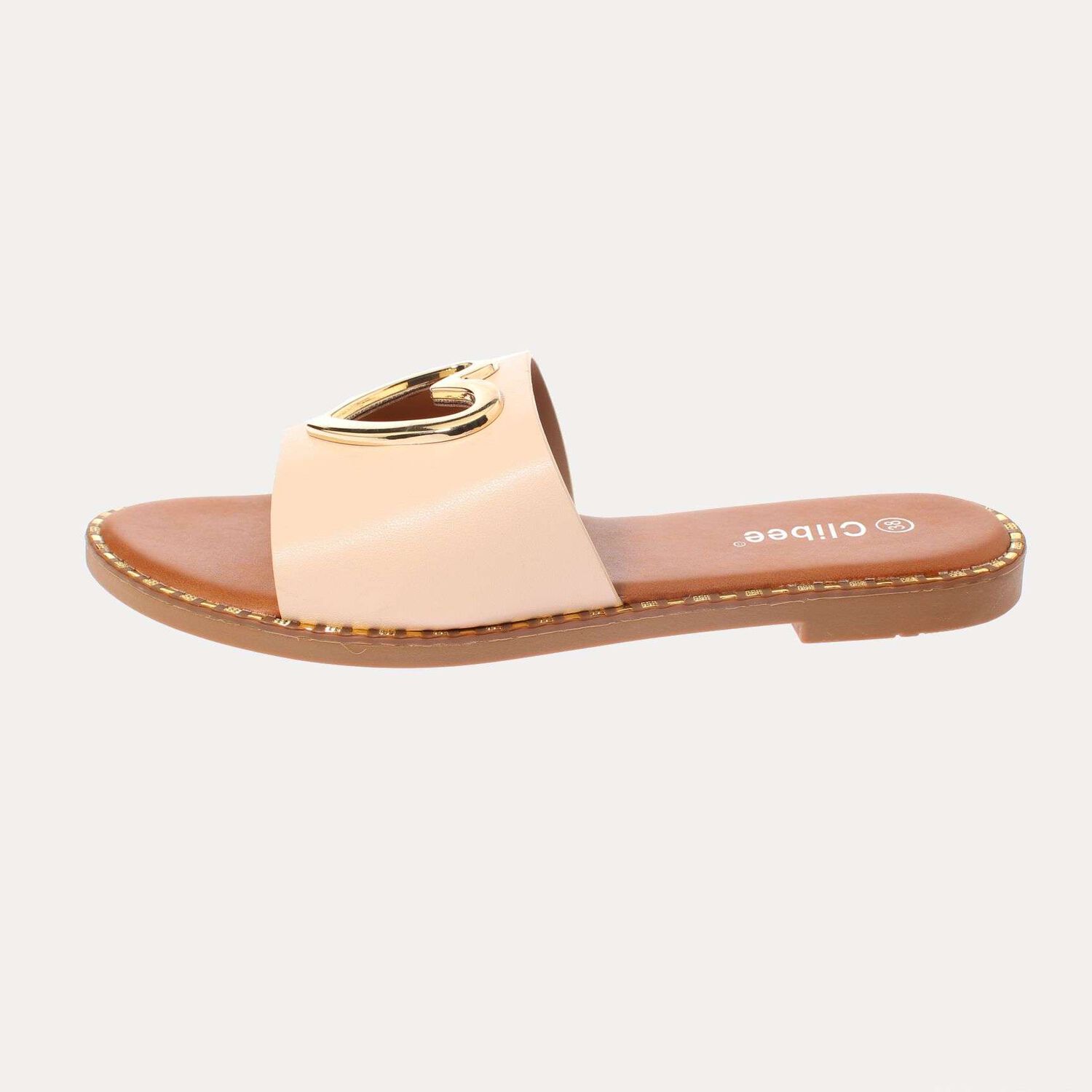 Sandalia Beige V&iacute;a Franca Art. 5kd70beige image number 1.0