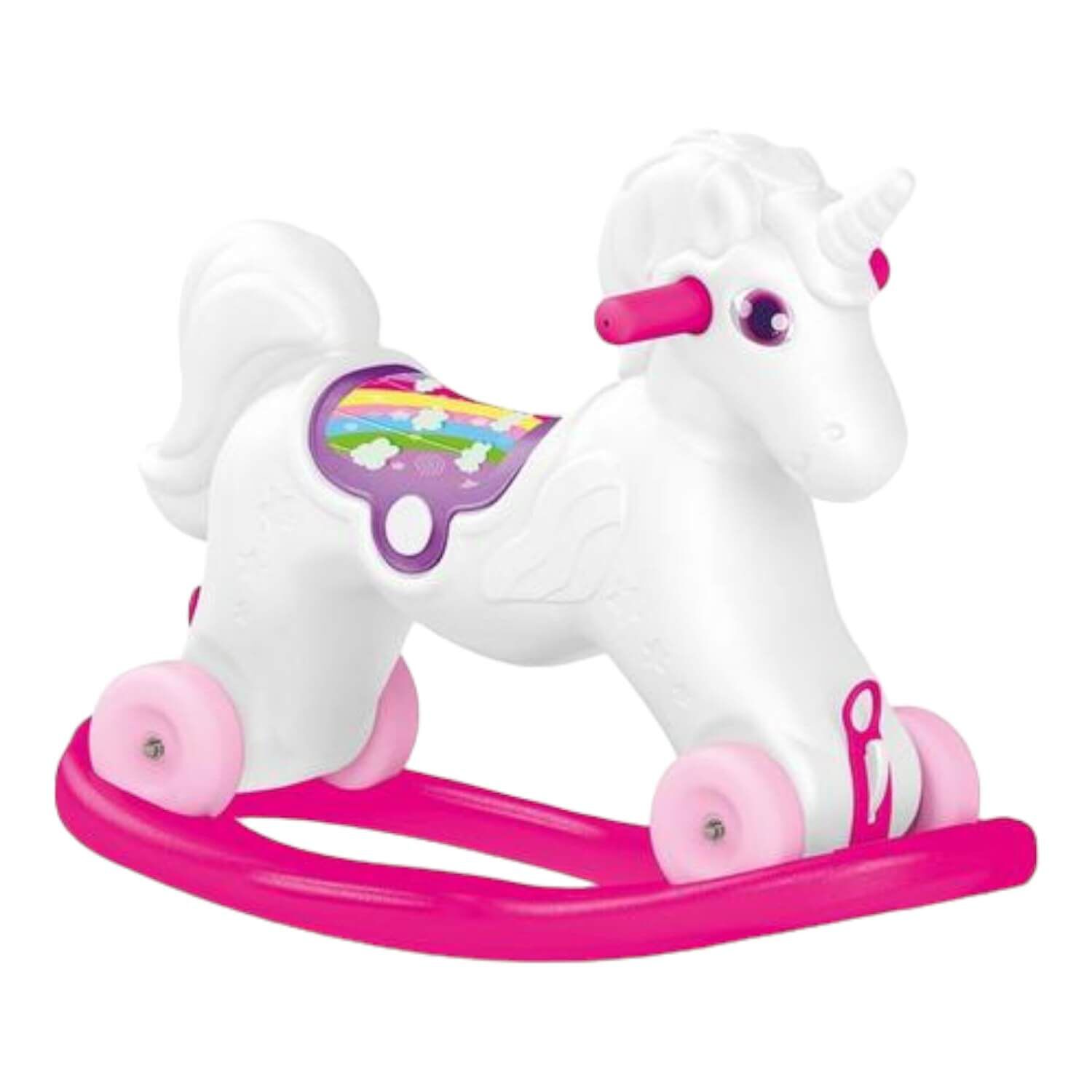 Unicornio Mecedor Con Ruedas 70x30x52 Cms Dolu image number 0.0