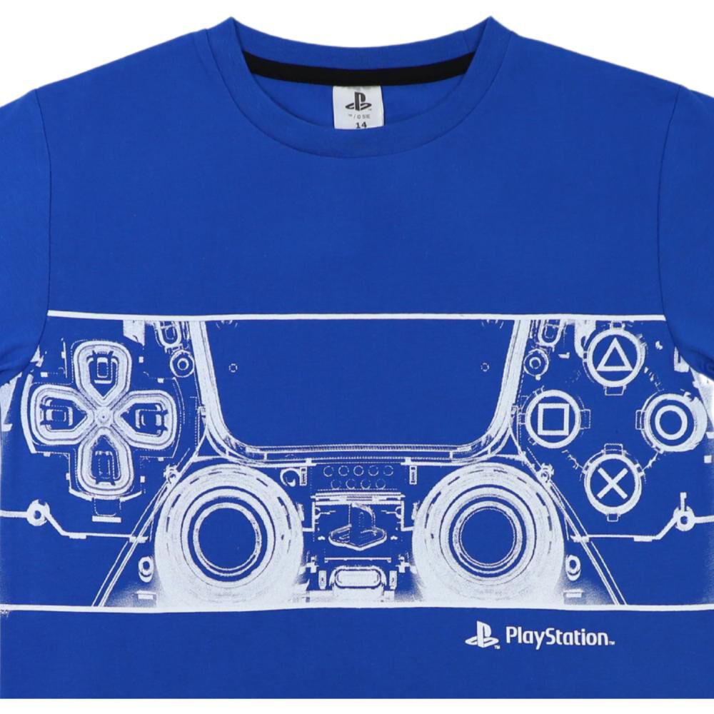 Pijama Cc Teeno Blue & Black Playstation image number 1.0